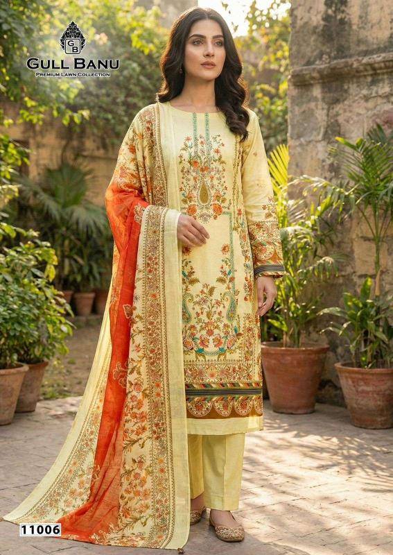 Gull aahmed gull banu vol- 11 salwar suit supplier in Bangalore